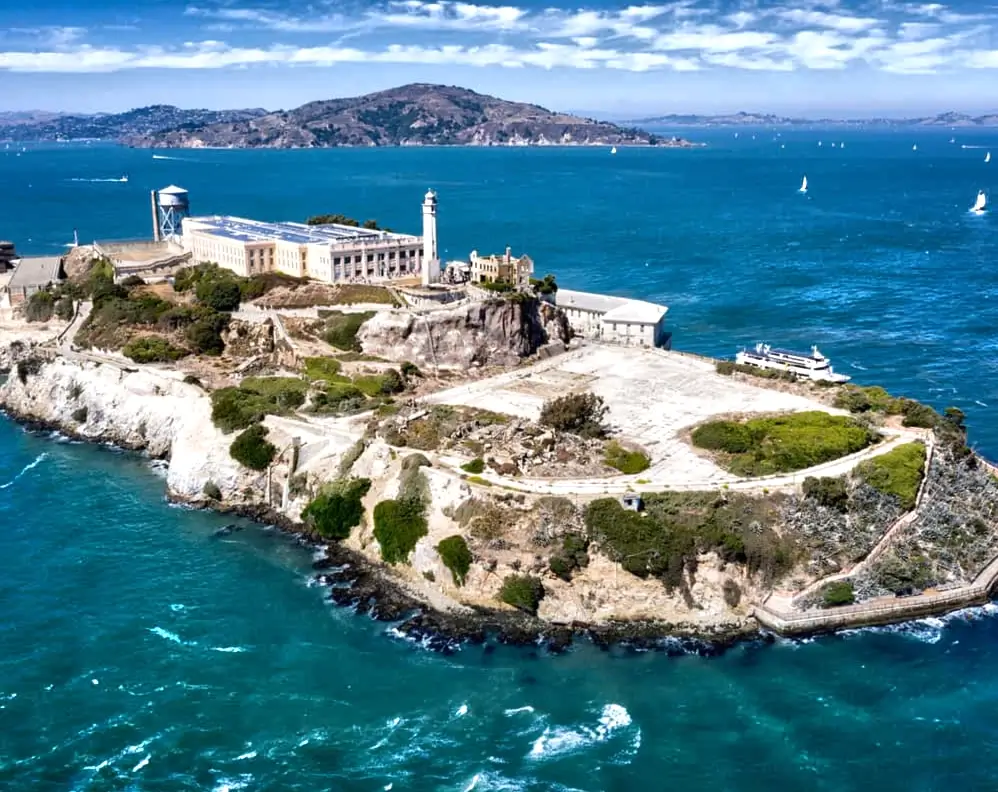 Alcatraz Island preservation project in the Bay Area with historic infrastructure quality control