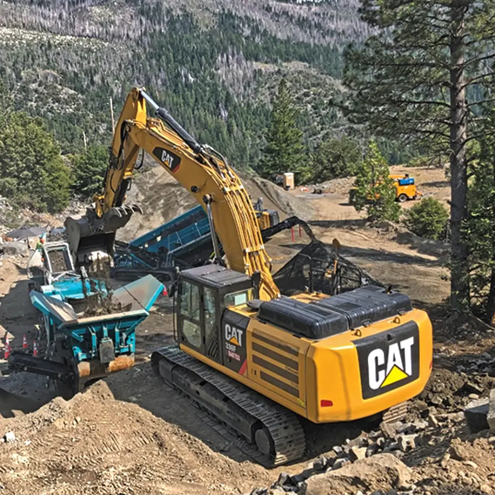 Hell Hole Dam Core Raise Project